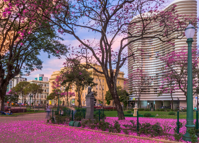 Praça da Liberdade, símbolo maior do Circuito Liberdade.
